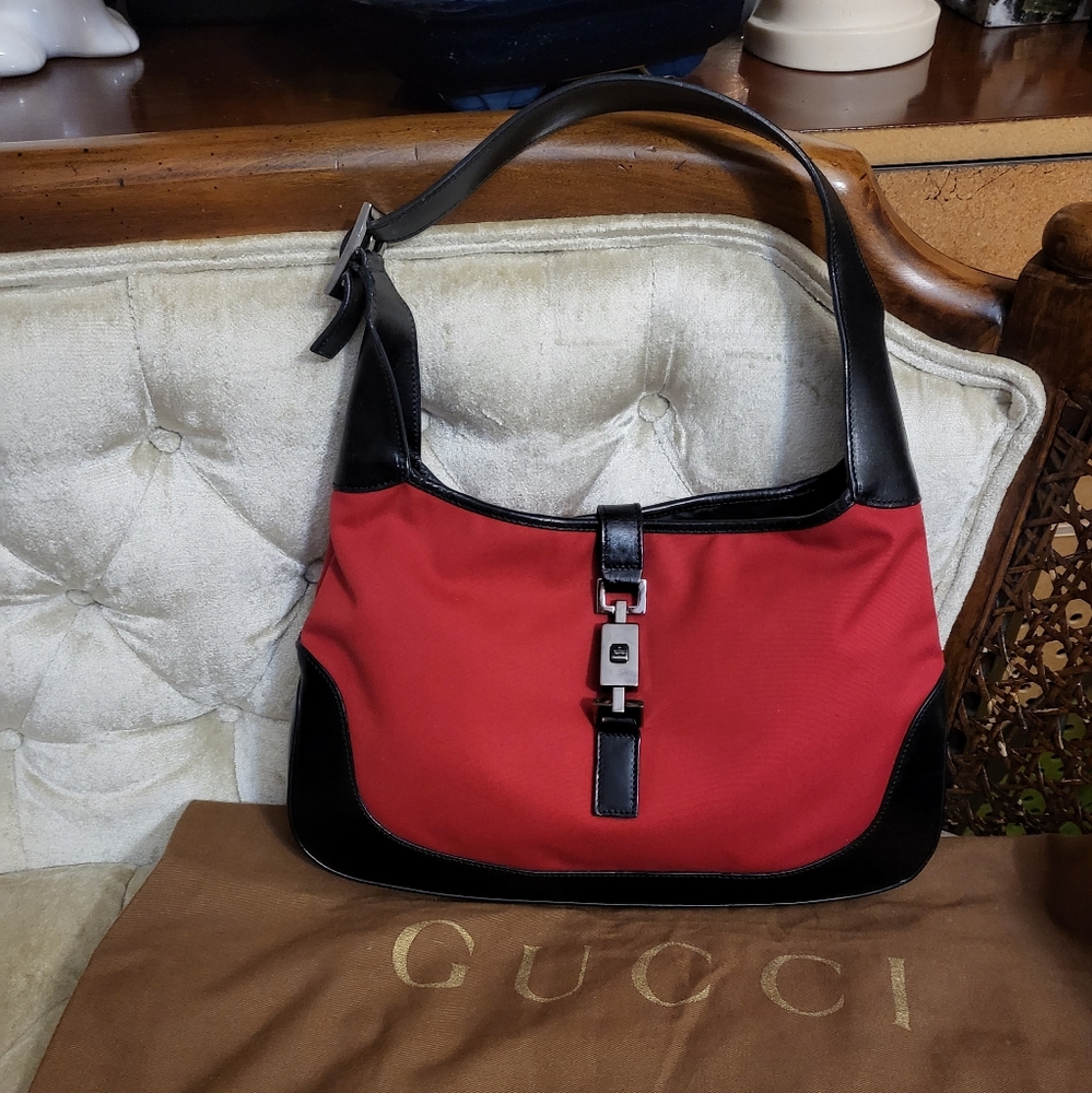Vintage authentic gucci  bardot jackie bag